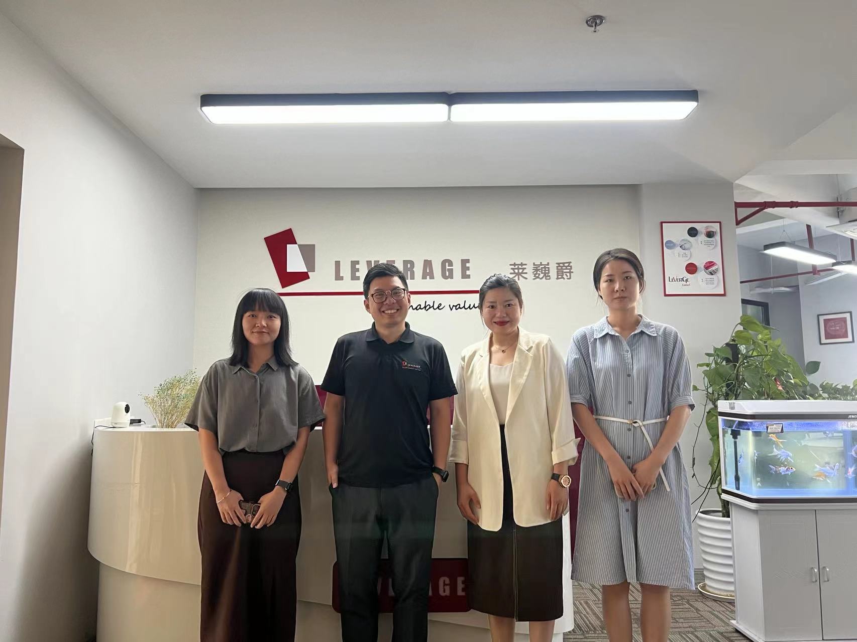 富铤科技徐总一行到访Leverage