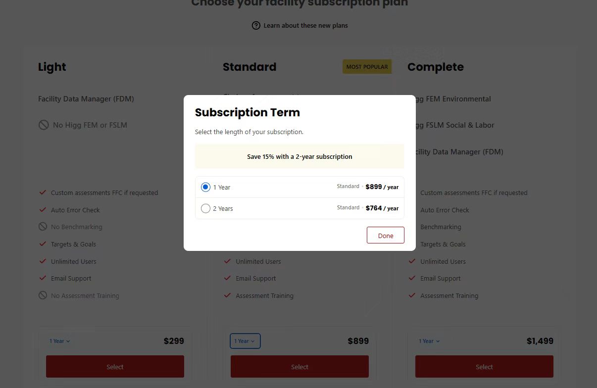 Worldly平台更新Higg FEM 2024模块价格及购买指南